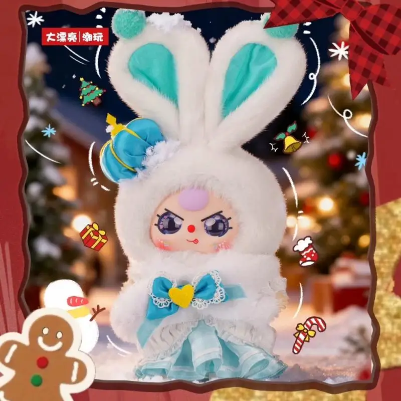 Genuine Baby Three Christmas Series Vinyl Plush Blind Box Mystery Christmas gift Trendy Kawaii Doll toys decorative ornaments view 3