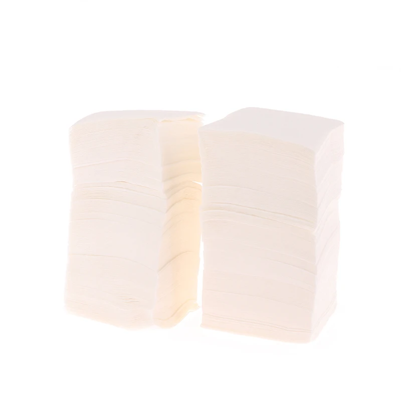 400 قطعة المتاح لمط التطهير ماكياج القطن مسح رقيقة يشكلون مزيل وسادة نظيفة ورق تنظيف الوجه أداة العناية بالوجه #5