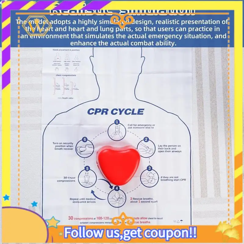 Latest-Cpr-Training Model,Cpr-Saver Training Kit,Cpr Compression First-Aid Trai…