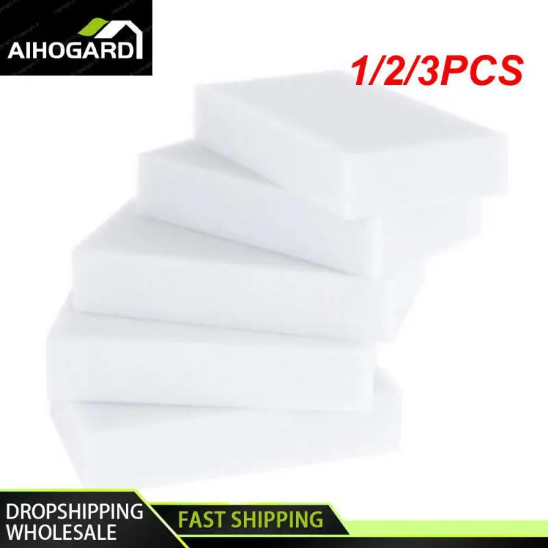 1/2/3PCS 1-lot Melamine Eraser Melamine Cleaner For Kitchen Office Bathroom Home Cleaning Sponges 10x6x1.7 Cm Car Wash