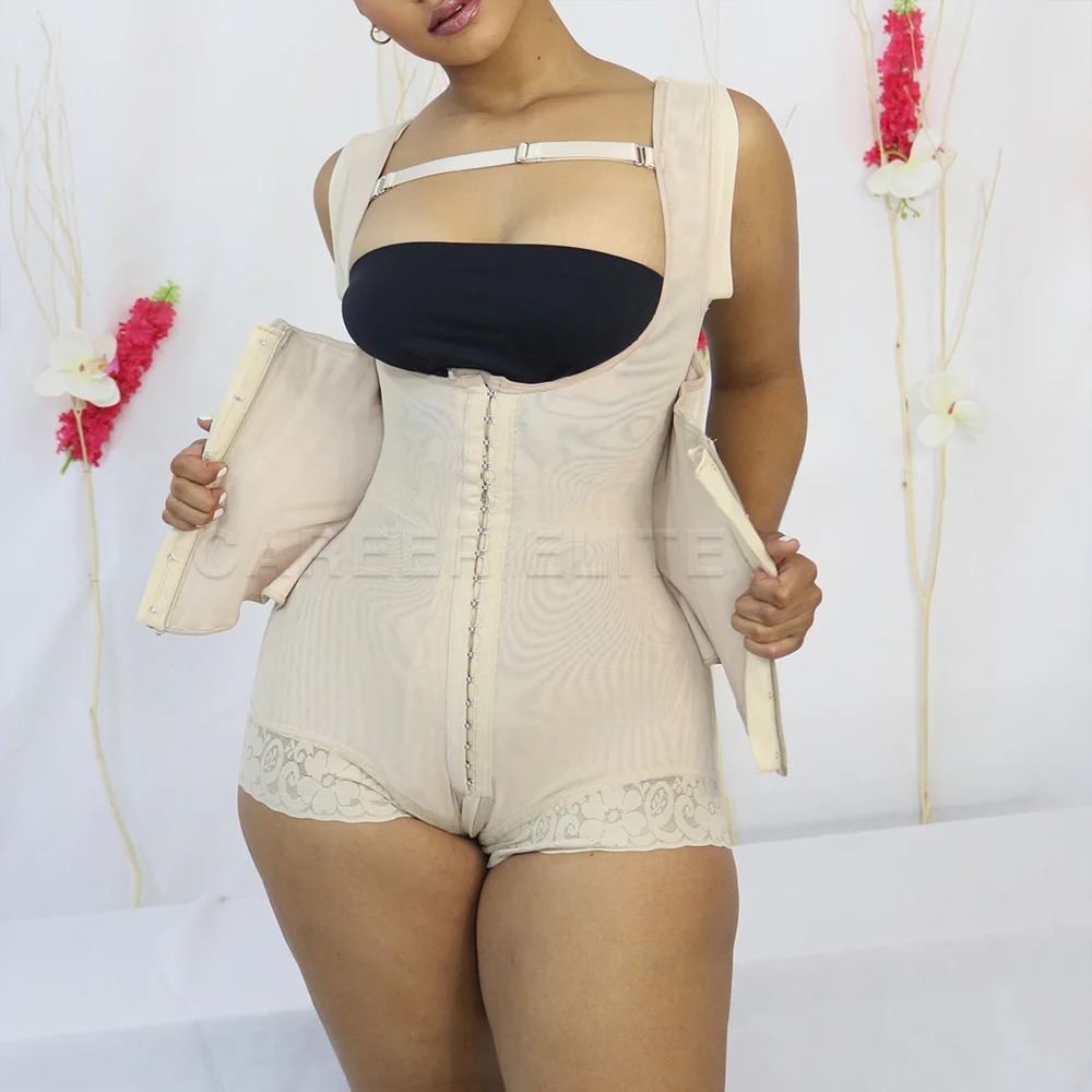 Bodysuits Shapewear for Women Seamless Fajas Colombianas Hourglass Waist Trainer Reducing and Shapers Postpartum Weight Lose Use