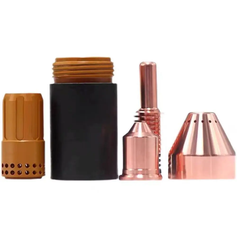 Plasma Cutter Consumables Electrode Nozzle Shield Cap Kit Replacement Parts For Metal Cutting Torch Professional Welding Accesso