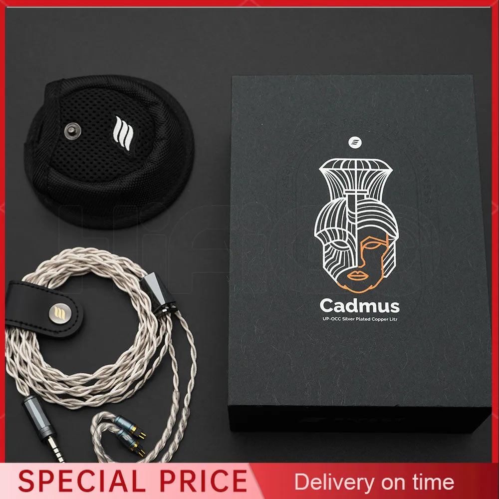 

Effect Audio Signature Series CADMUS Earphone Cable ConX 2Pin 0.78 /MMCX Connector With Swappable Termination Plugs 2.5/3.5/4.4