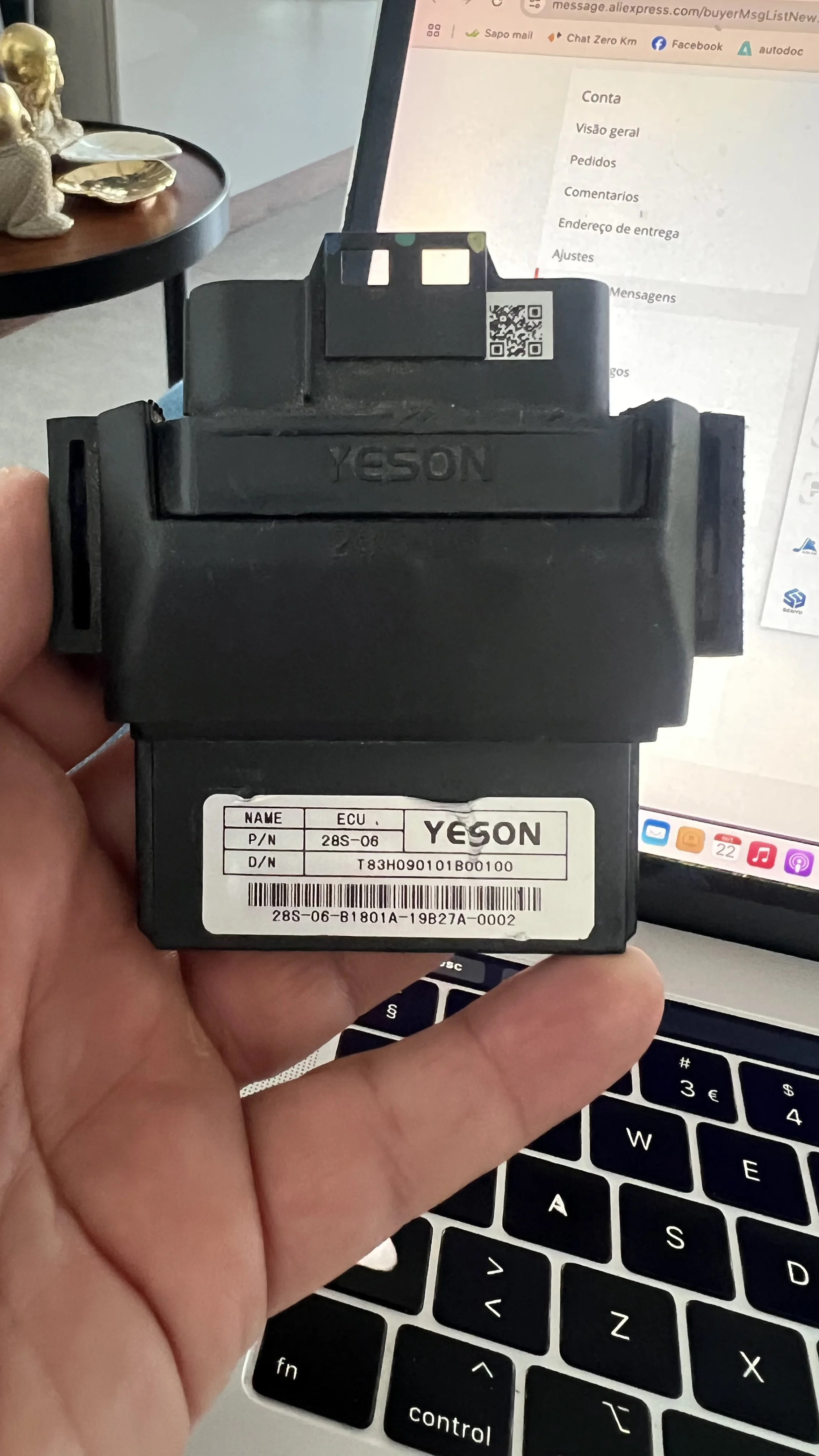 ECU 28S-06 YESON T83H090101B00100 28S-06-B1801A-19B27A-0002