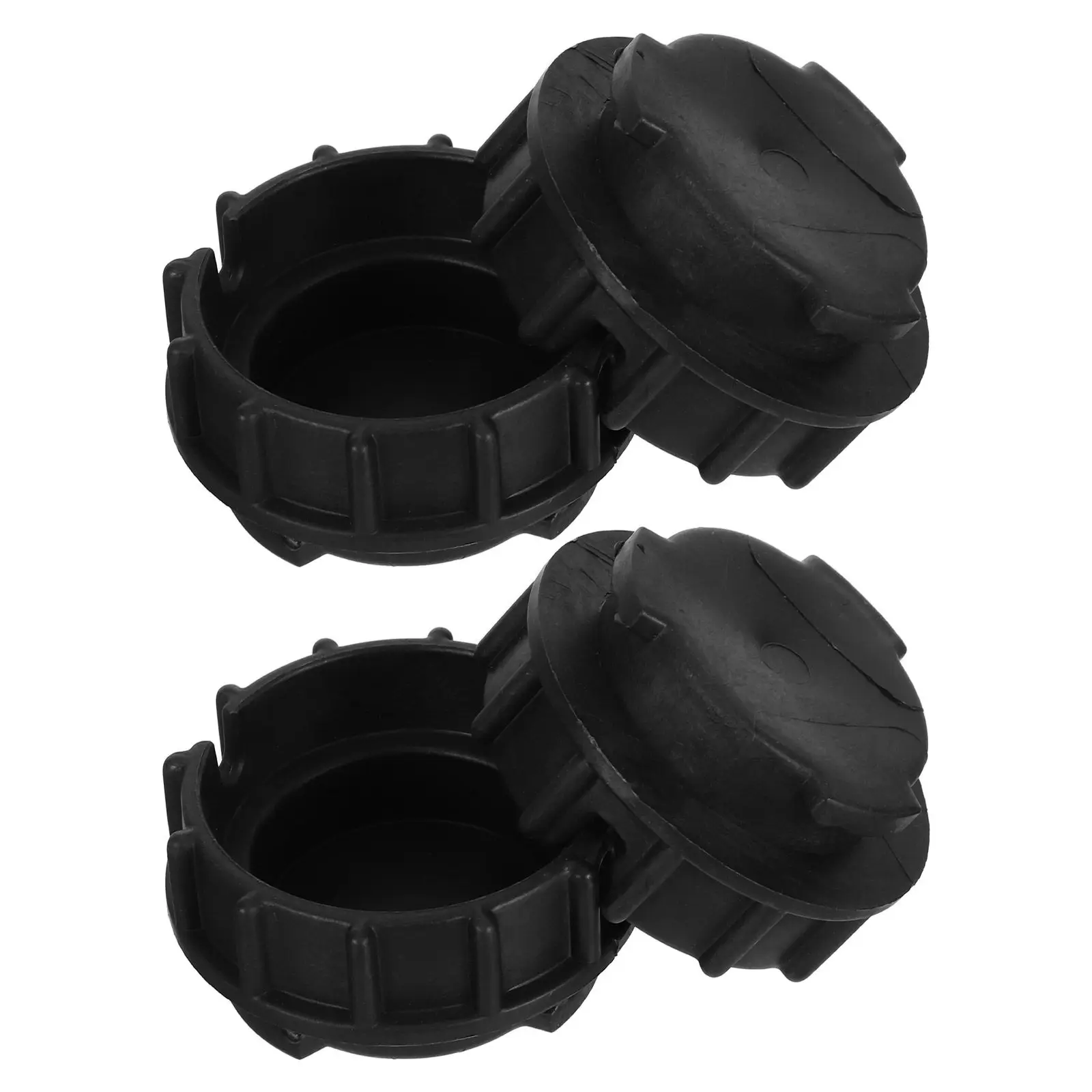 4Pcs Plastic Garbage Bin Drain Stoppers Outdoor Stopper for Compost and Waste Bins Farm Home Drain Plug Replacement Parts