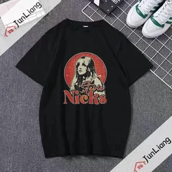 Stevie Nicks Retro Young Mystic T-Shirt Fans T-shirts Retro Clothes Sweat Shirt Mens T Shirts