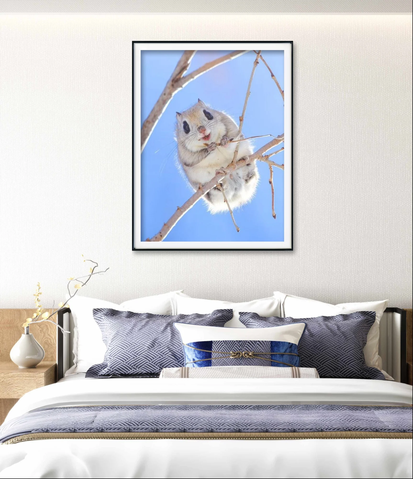 Siberian Flying Squirrel 5D Diamond Painting Cute Animal Portrait Diamond Embroidery Cross Stitch Living Room Bedroom Wall Decor