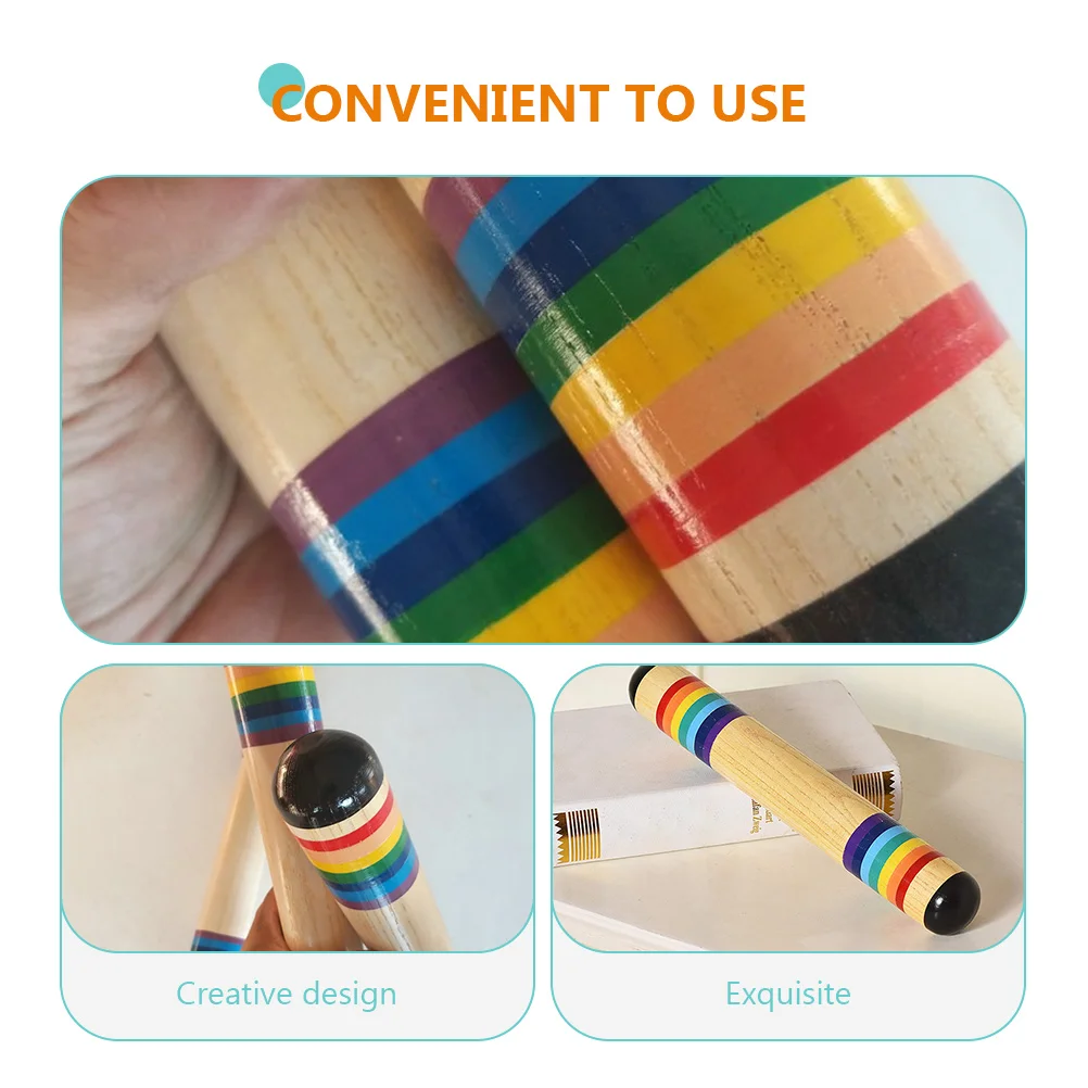 

Rain Speaker Music Toys Baby Musical Instruments Orff Sound Maker Sounds Tot Kids Wooden
