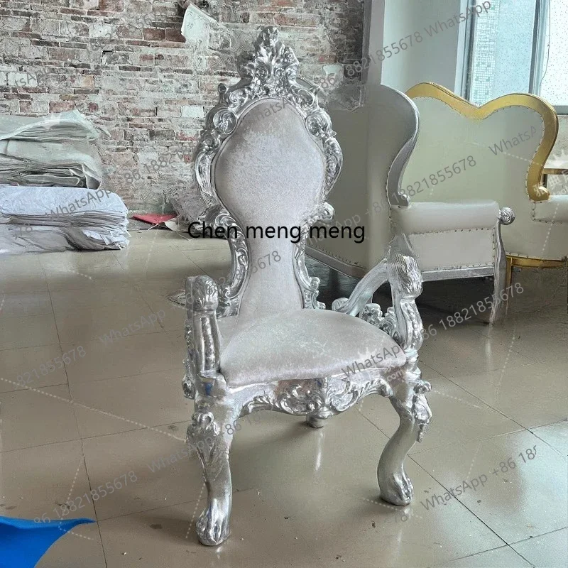 X Neoclassical Sofa Chair Hotel Cafe, High Back Chair