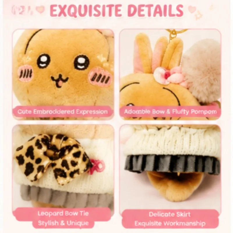 jiyi Usagi 9090 Gal Series Plush KeychainGyaru Style Rabbit Bag
