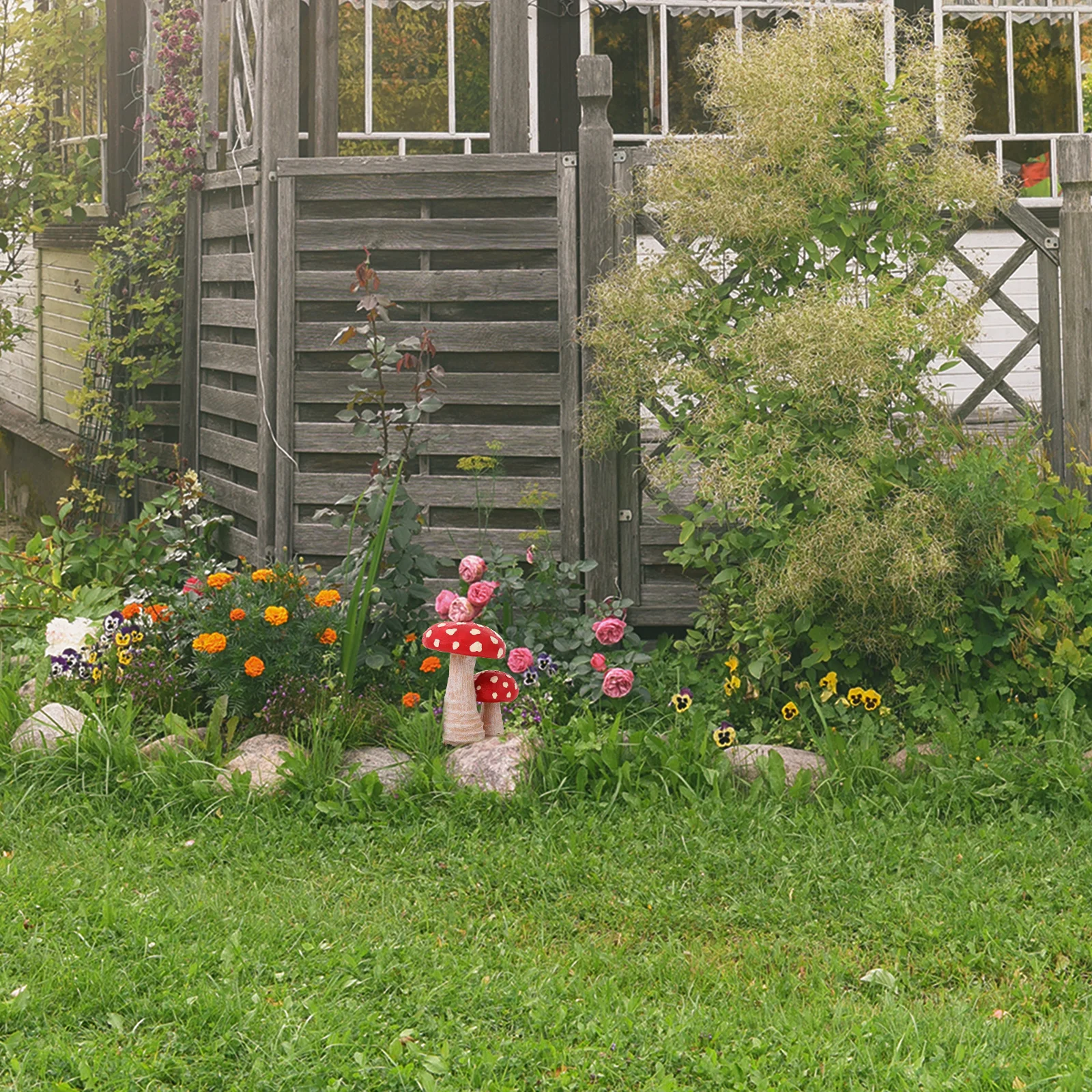 

1Pcs Resin Mushroom Craft Miniature Decorative Supply Simulation Mushroom Fine Details Photography Prop Resin Craft