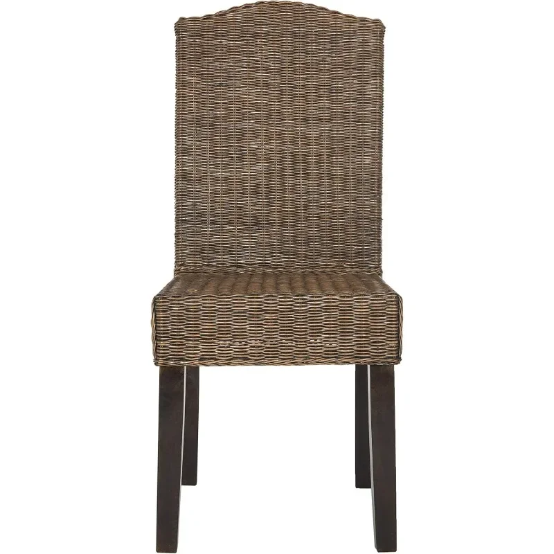 Home Collection Odette Grey Wicker Esszimmers tuhl