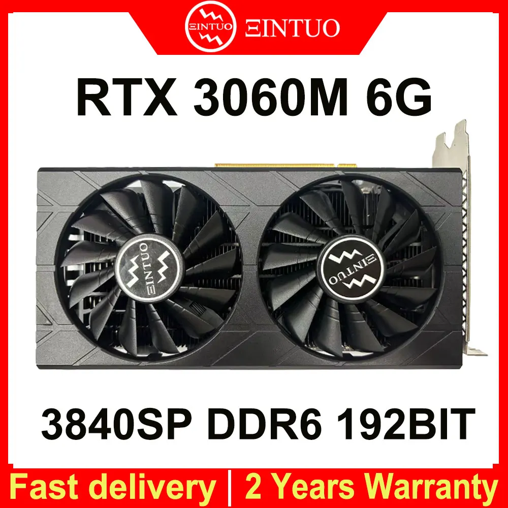 RTX 3060 6G Graphics Card GDDR6 192Bit Non LHR Mining Video Cards for GeForce RTX 3060M Gaming Card 46-49Mhs 100% tested OK