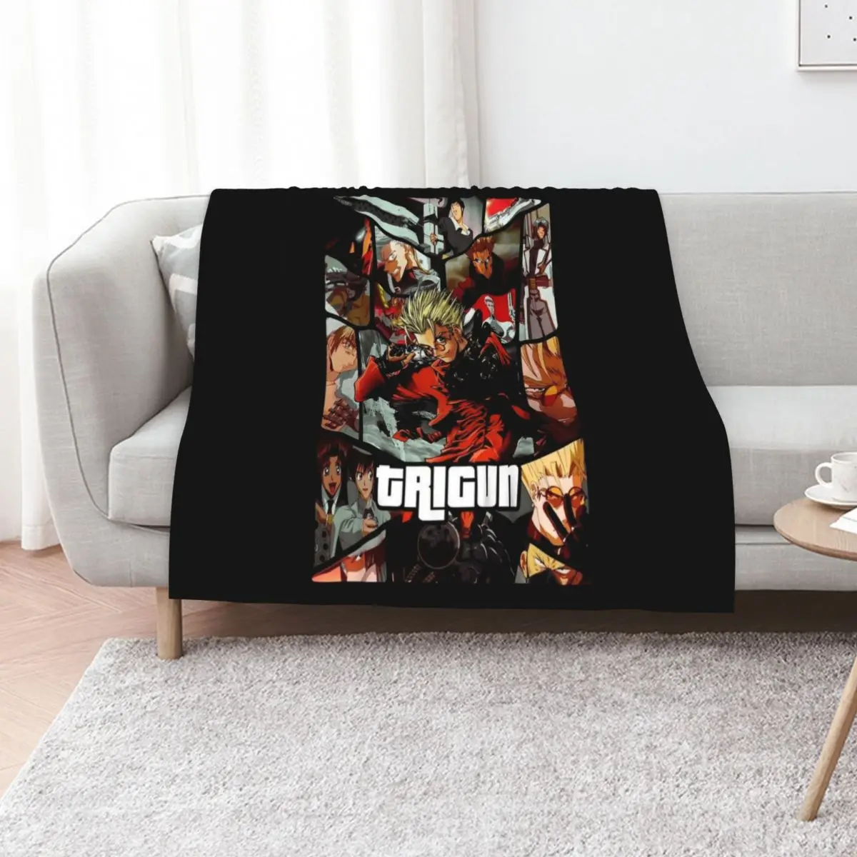 

Trigun ultimate anime poster Poster Throw Blanket Sofas Thermal Designers For Baby Blankets