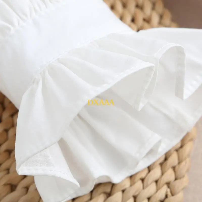 DXAA 1PAIR LACE FLOWELEEVES DURBEITEL SELEVE VERNREITER