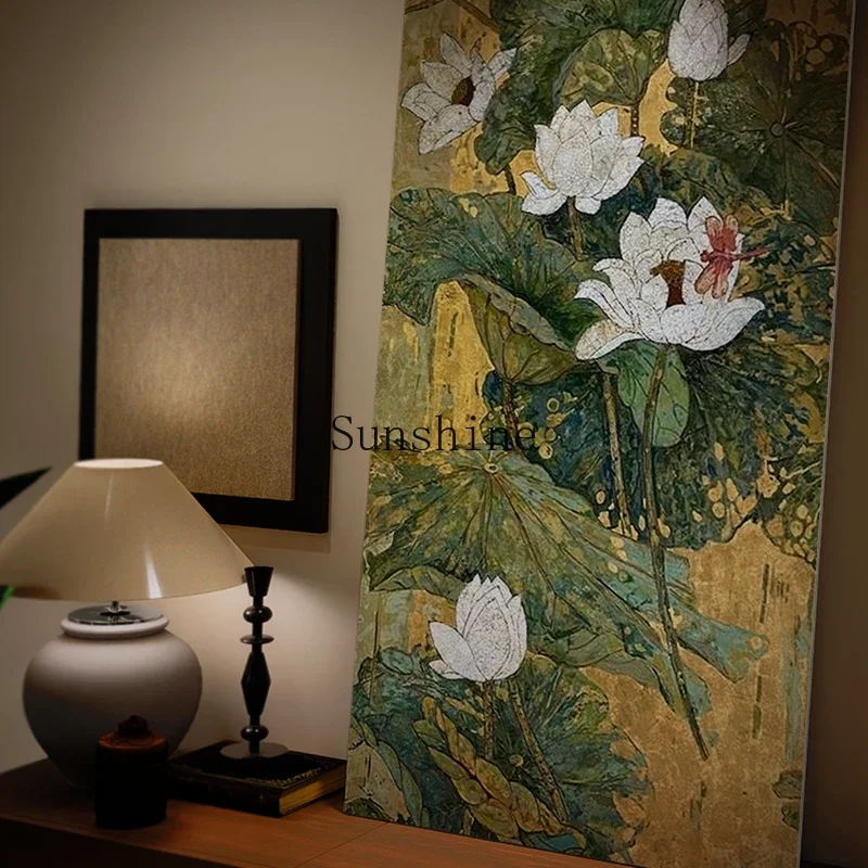 The entrance painting background wall decoration, the wall hanging flat can be customized  FT