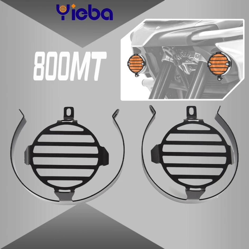 

Motorcycle FOR CFMOTO 800MT N39° 800 MT IBEX800 IBEX800S/T 2021-2025 2024 Fog Light Protector Guards Metal Foglight Lamp Cover