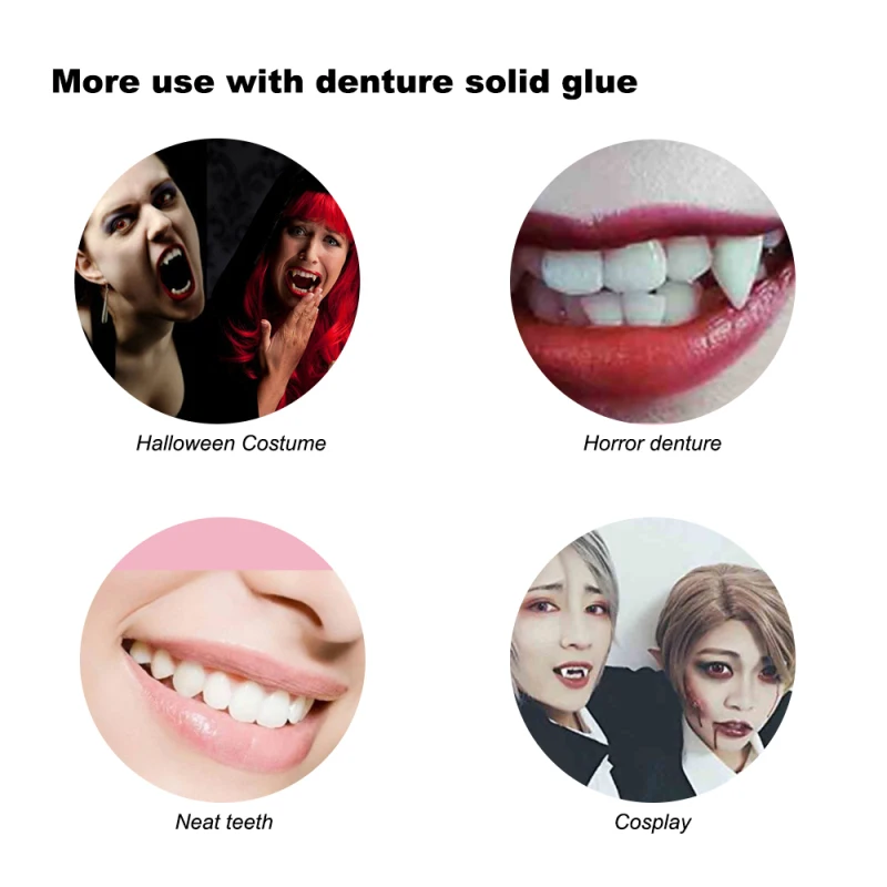 Temporary Tooth Repair Kit Teeth And Gaps FalseTeeth Solid Glue Tooth Repair Filling Glue Resin Denture Adhesive Teeth Whitening