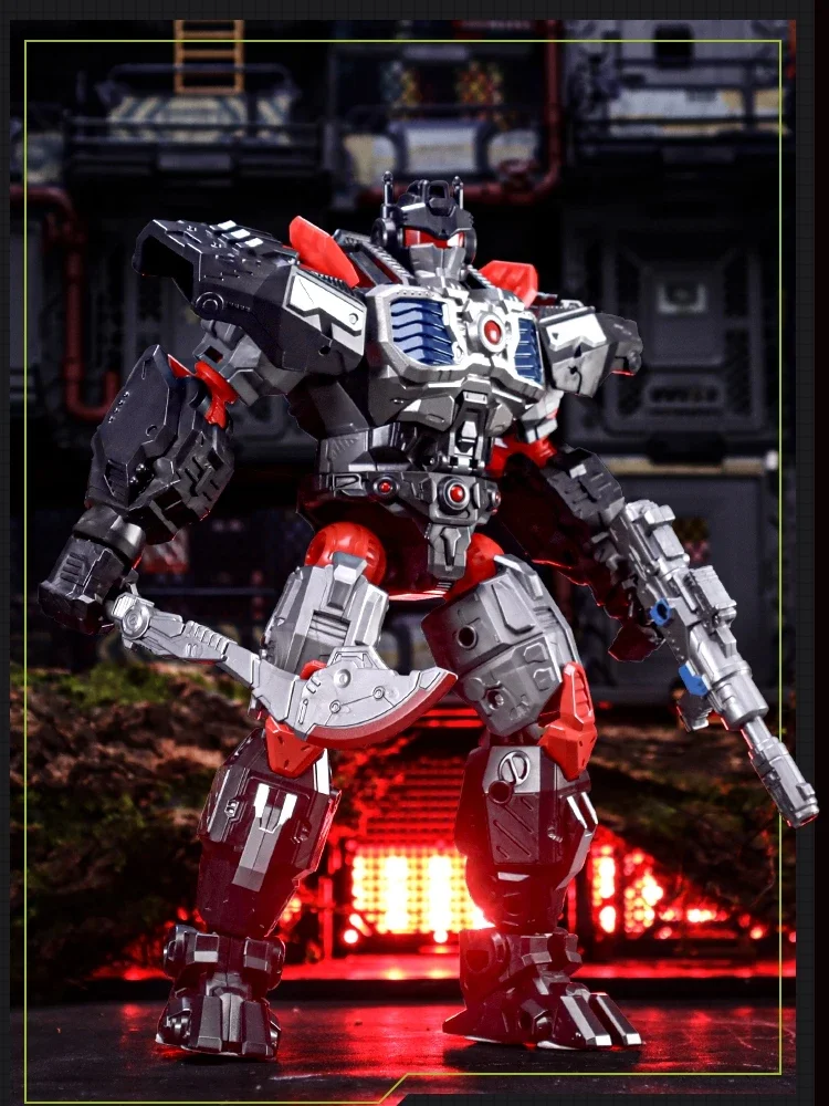 In Stock Li Jiang Bian Xing Transformation Toy Beast Wars BW Gorilla Commander OP 22CM 9-inch Deformation Action Figure Robot