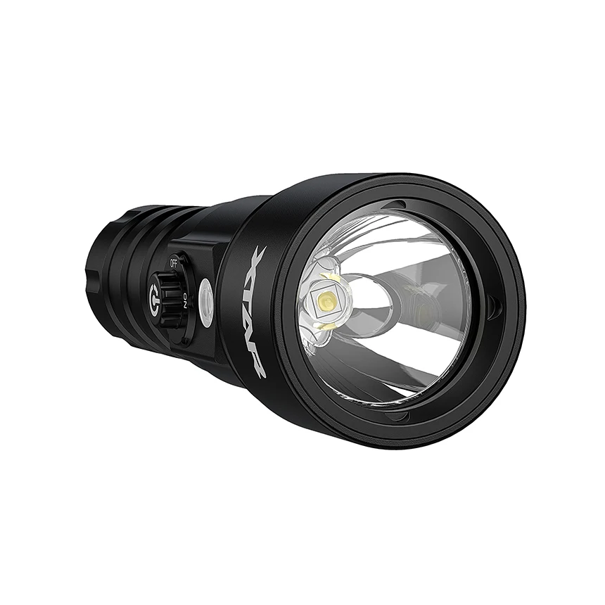 XTAR Diving Flashlight D26 1100 Lumens Diving Depth 100m Waterproof Dive Light Spearfishing Lamp LED Flashlight 18650 Battery