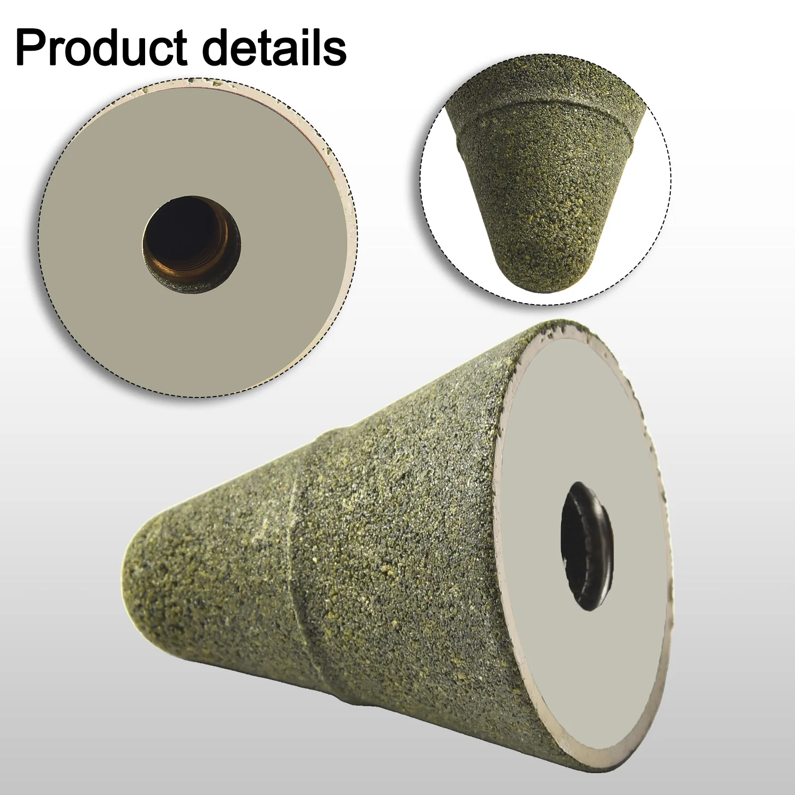 Angle Grinder Accessory Beveling Chamfer Bits Emery Silicon Carbide Grinding And Finishing For Glass And Tiles