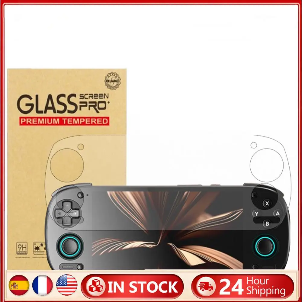 

For Retroid Pocket 5 Tempered Glass Screen Protector Films Anti-Scratch 9H Screen Tempered Film Ultra-Clear Game Accessories