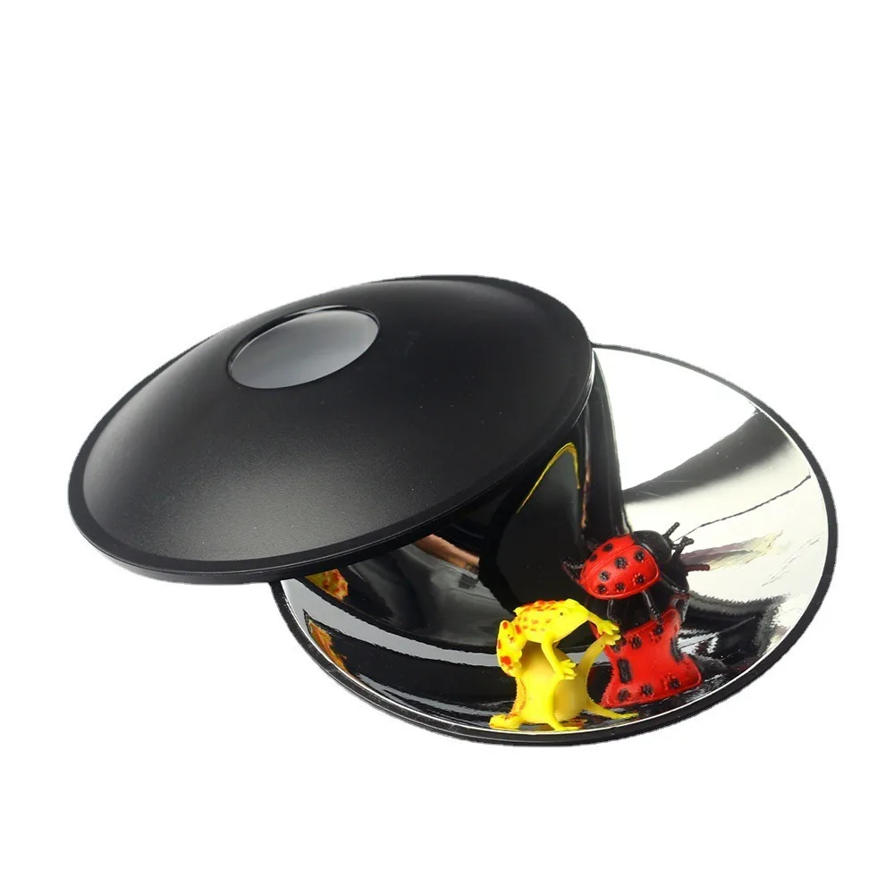 

Image Projection 3D Magic Mirascope Mirascope Optical Illusion Creator Black Hologram Maker Removable Parabolic Reflector