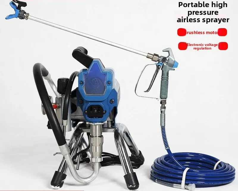 High Pressure Airless Spraying Machine Household Multifunctional Latex Paint Coating Small Spraying Machine