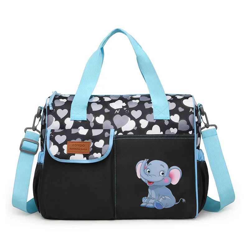 Mode grote capaciteit one-shoulder mummie tas multifunctionele crossbody babyluiertas moeder- en babytas moeder cadeau