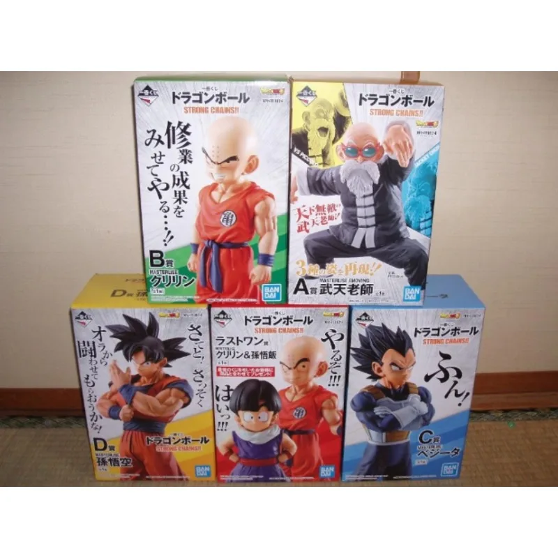 

Bandai Ichiban Kuji Dragon Ball Super Masterlise Strong Chains Master Roshi Goku Vegeta Krillin Gohan Anime Figures Models Toys