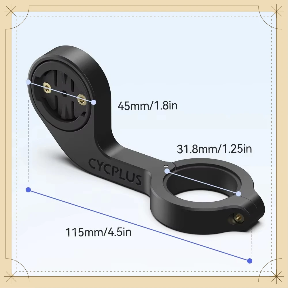 Easy to Install Bike Computer Mount Holder Cycling Bicycle Computer Mount