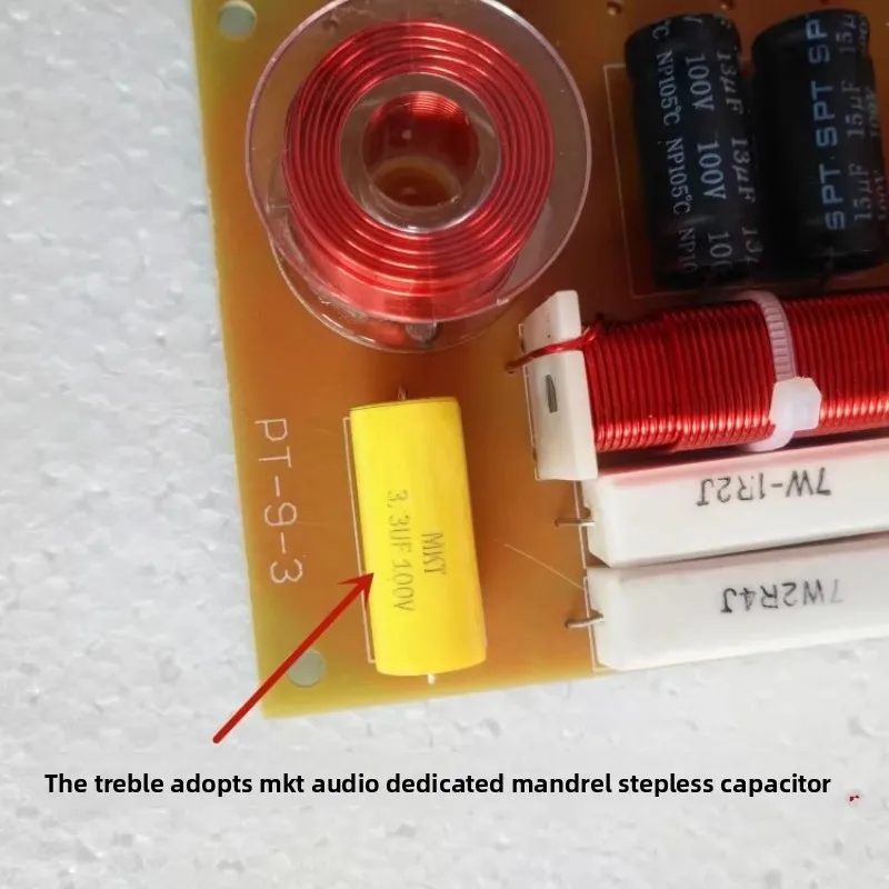 SOTAMIA 1PCS 300W 고등학교 및 저 3 웨이 주파수 분배기 가정용 발열 오디오 스피커 스피커 3 웨이 크로스 오버