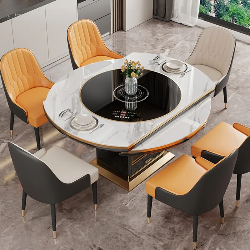 Folding Auxiliary Dinning Tables Living Room Desk Kitchen Dinning Tables Extendable Coffee Mesa De Comedor Room Furniture