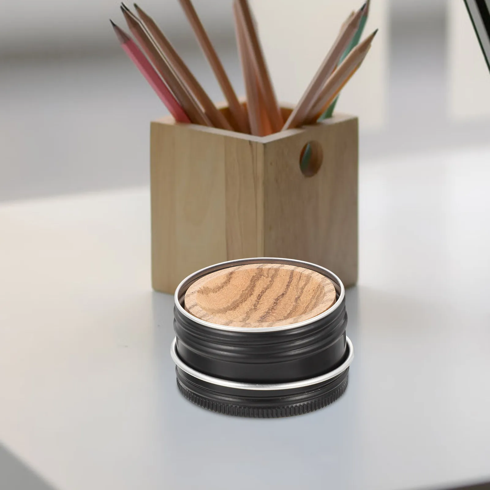 

Essential Oil Wooden Diffuser for Home Office Bedroom Living Room Study Car Decor Long Lasting Scent