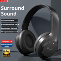 Wireless Bluetooth Headphones Surround Sound Over Ear Headset Sports Gamer Earphones Support TF/AUX Music Player Noise Reduction