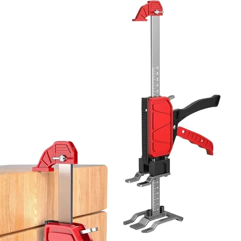 Special auxiliary tool for woodworking lifter, lifter set, top height adjustment, fixed door installation tool equipment
