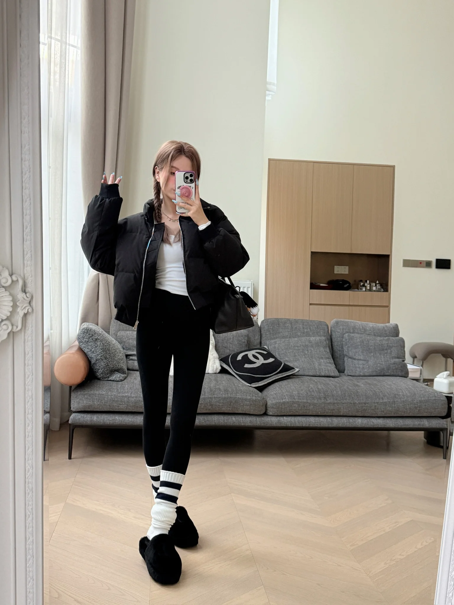 

Теплые шерстяные брюки с высокой талией для осени, MungsEra, новая технология, австралийская шерсть, утепленные.