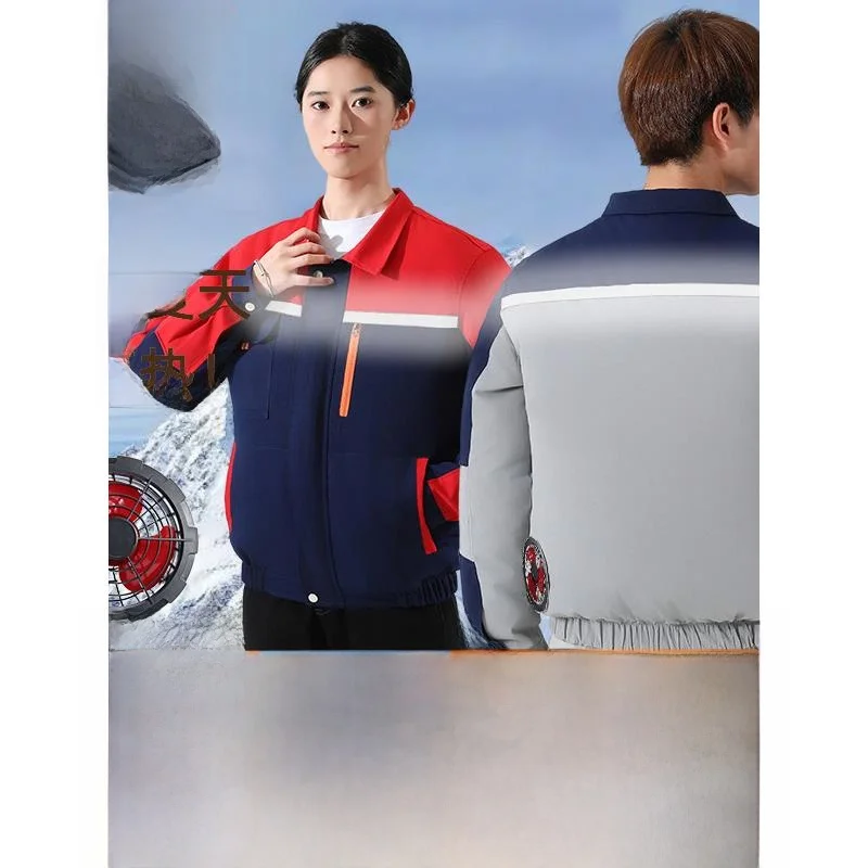 

Men's Air Conditioned Workwear with Fan Cooling for Construction Sites 6 Speed Adjustable Climate Control orms