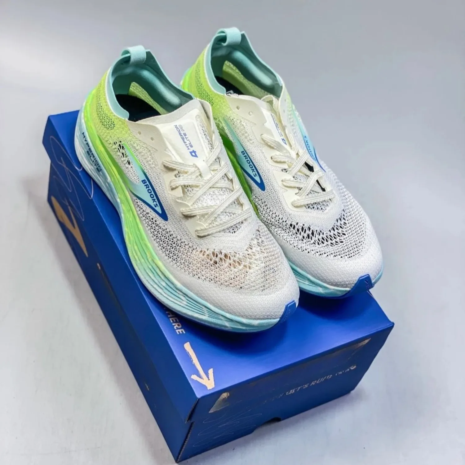 Brooks Tornado 4 Carbon Panel Hyperion Elite Pro Racing Running Shoes Marathon Shock Absorption Rebound