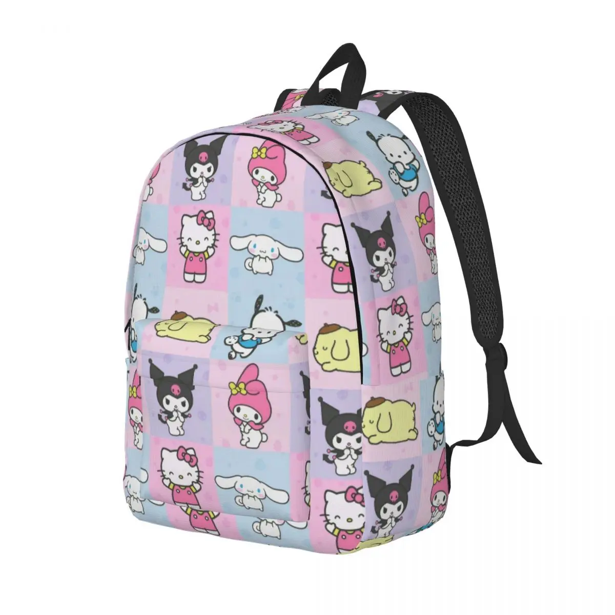 Plecak Pochacco My Melody Kuromi Hello Kitty dla Chłopca Dziewczynki Dzieci Uczniów Torba na Książki Cartoon Dog Daypack Torba do Przedszkola