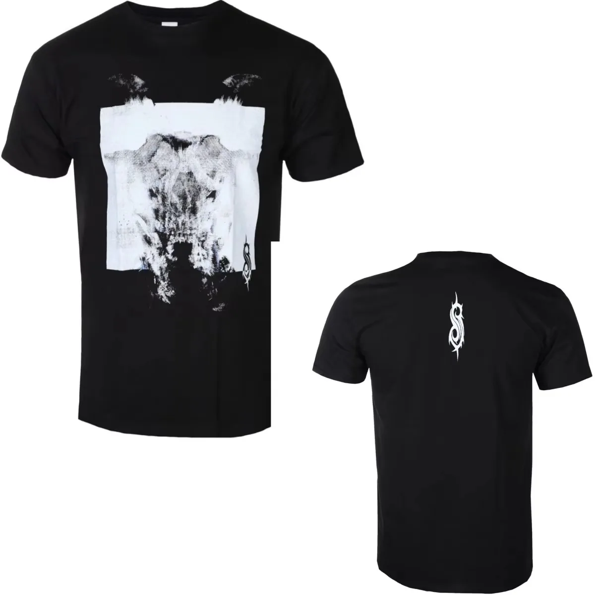 Iowa Goat Splash Slipknot Band Graphic T-Shirt Cotton Men Women Streetwear Tee