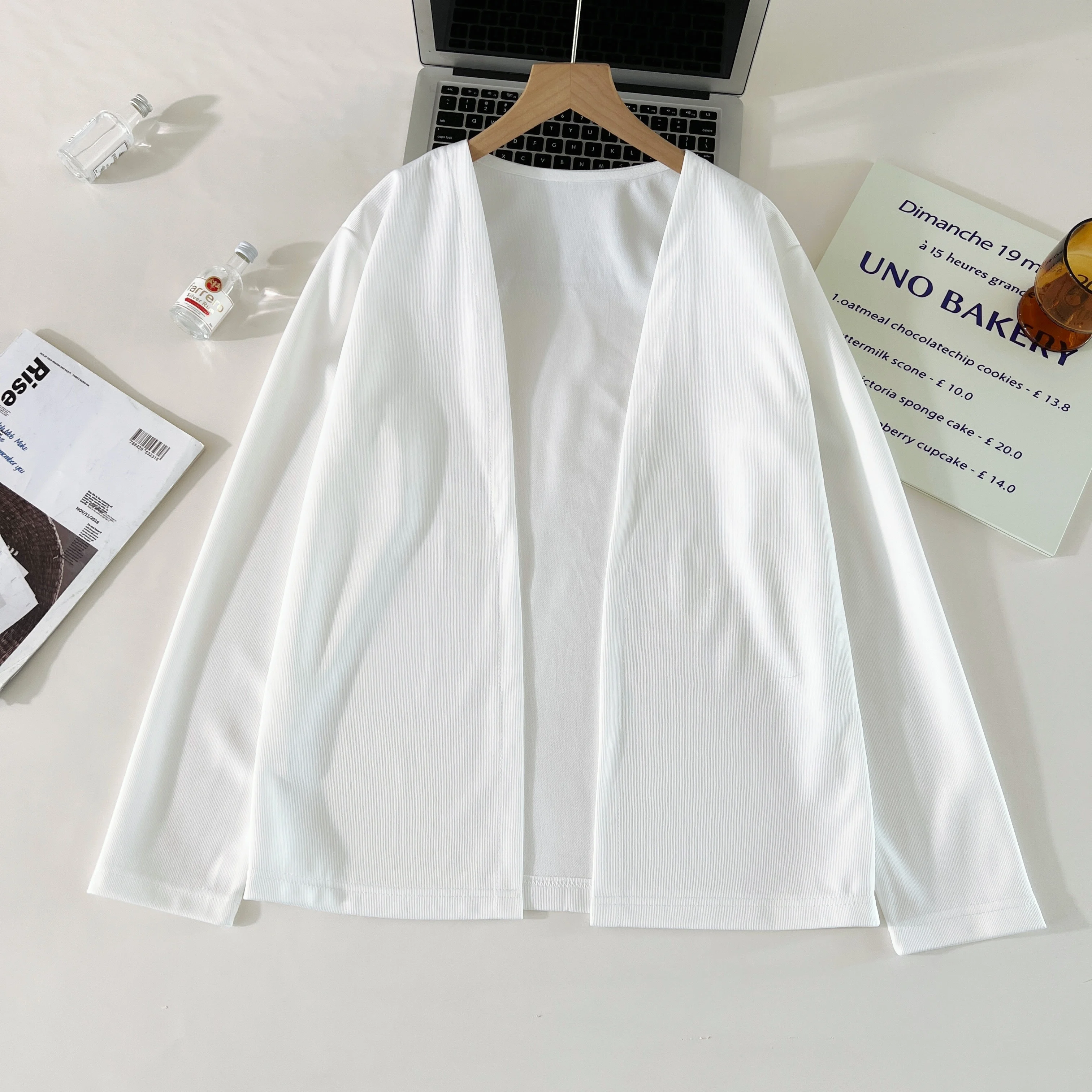 

Весенне-осенний модный мужской кардиган с V-образным вырезом, однотонный, повседневный, универсальный, простой стиль, верхняя одежда