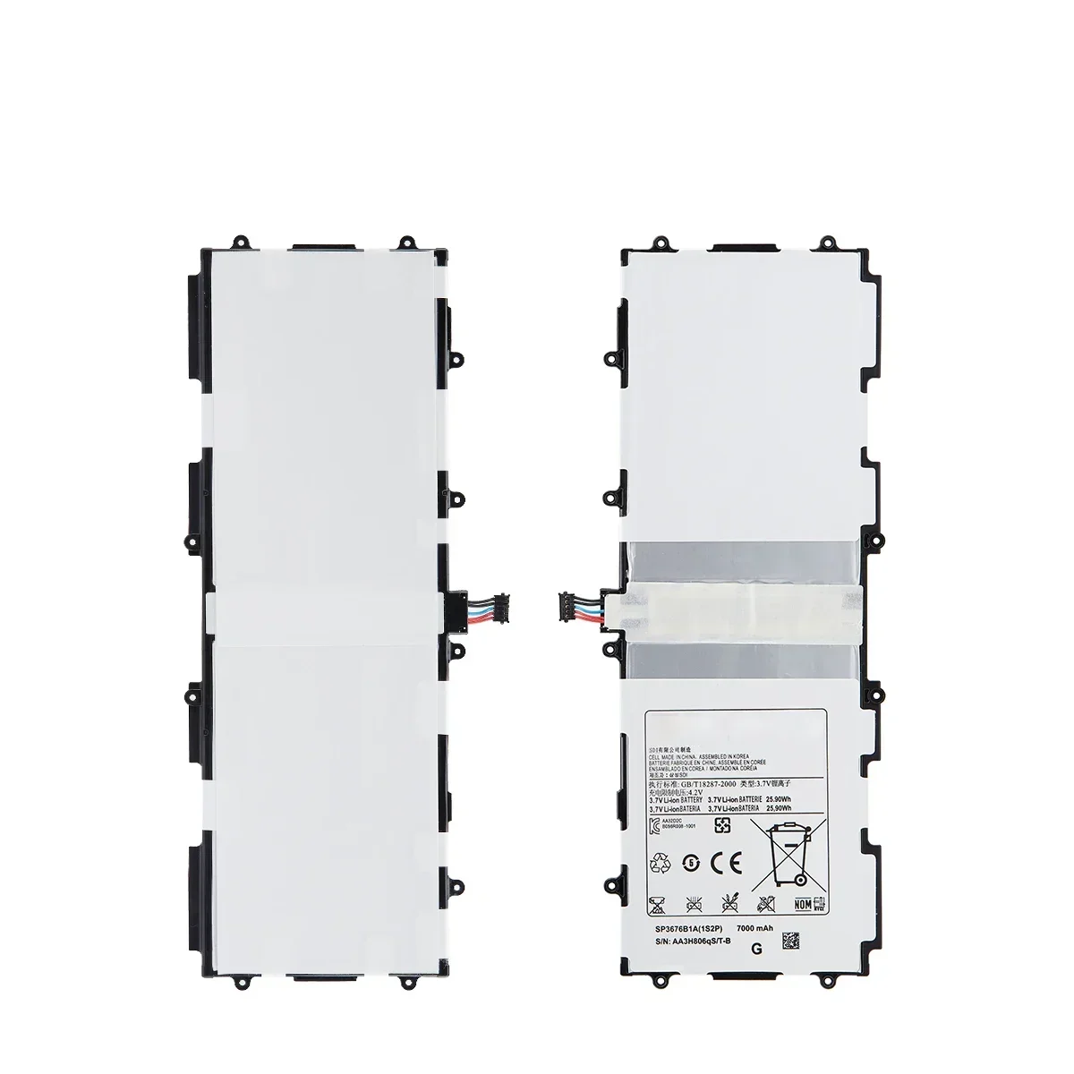 Brand New SP3676B1A 7000mAh Battery For Samsung Galaxy Note 10.1 GT-N8000 N8005 N8010 N8013 N8020 P7500 P7510 P5100 P5113