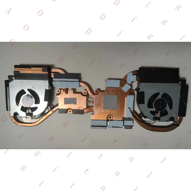 LL Laptop CPU GPU Fan Thermal Radiator Heatsink for Hasse Z9-CU7PK Z10-CU7PF NEW