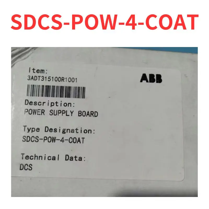 Second-hand    SDCS-POW-4-COAT   DC control board   test  OK     Fast Shipping