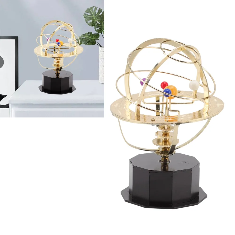 Gold Iron Solar System Model R - Solar System Orrery 评论和价格