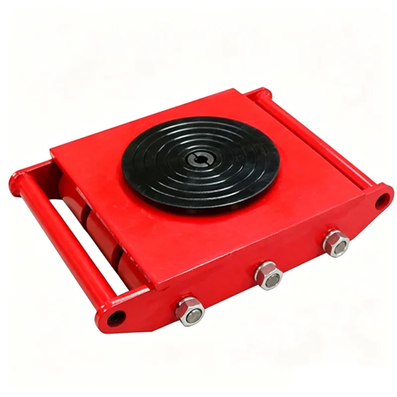 20T 25T Cargo Rigger Moving Skates Tool ElectricTrolley Pallet Truck Remote Operated Moving Roller Skate