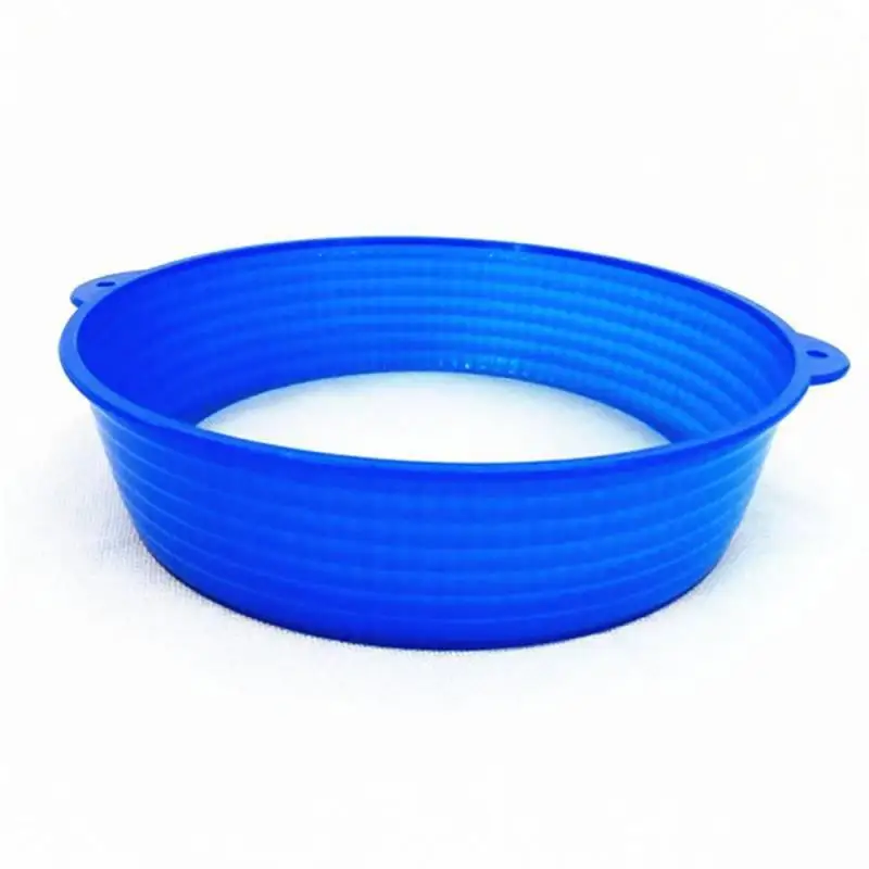 1~10PCS kitchen gadgets new Handheld 19cm Round shape plastic flour sifter strainer reusable for coffee strainer utensils