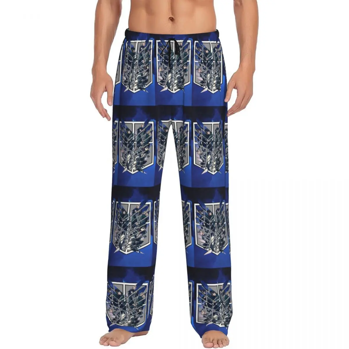 calca-de-pijama-personalizada-attacks-on-titan-roupa-de-dormir-masculina-com-cintura-elastica-e-calcas-para-dormir-com-bolsos