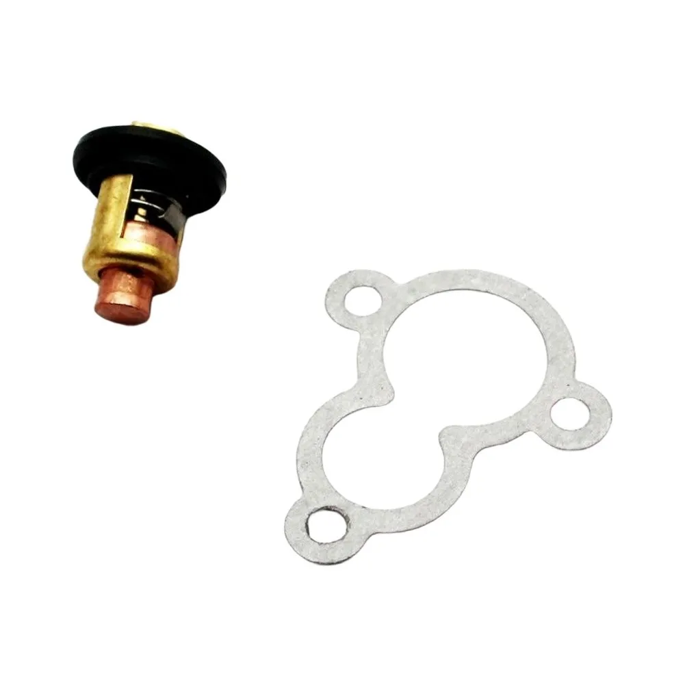 Thermostat Gasket Set 60C Thermostat For Engine Maintenance Metal Construction High Durability Efficient Cooling